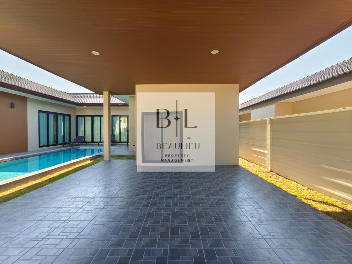 Garden Ville 9 - Modern 3 Bedroom House 440 sqm with Salt Swimming Pool - East Pattaya