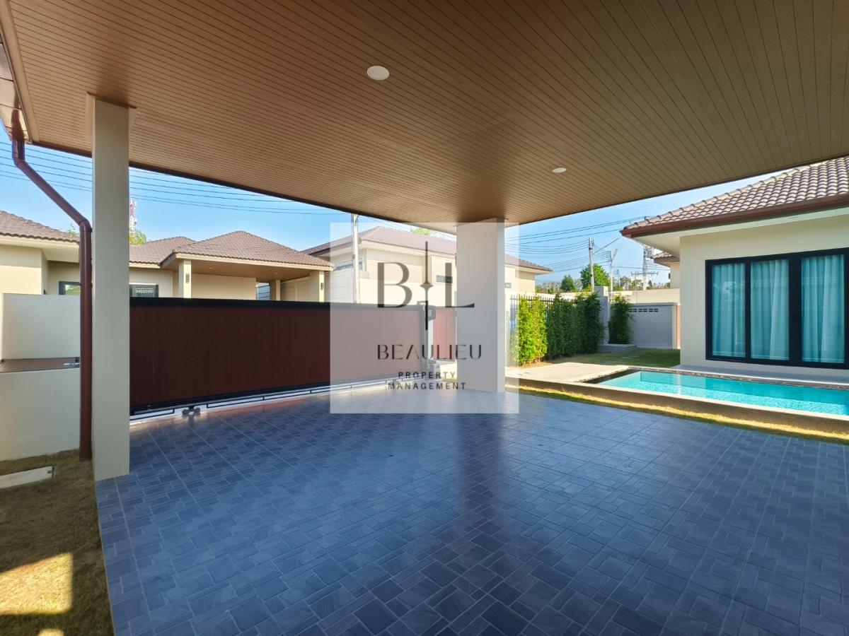 Garden Ville 9 - Modern 3 Bedroom House 440 sqm with Salt Swimming Pool - East Pattaya