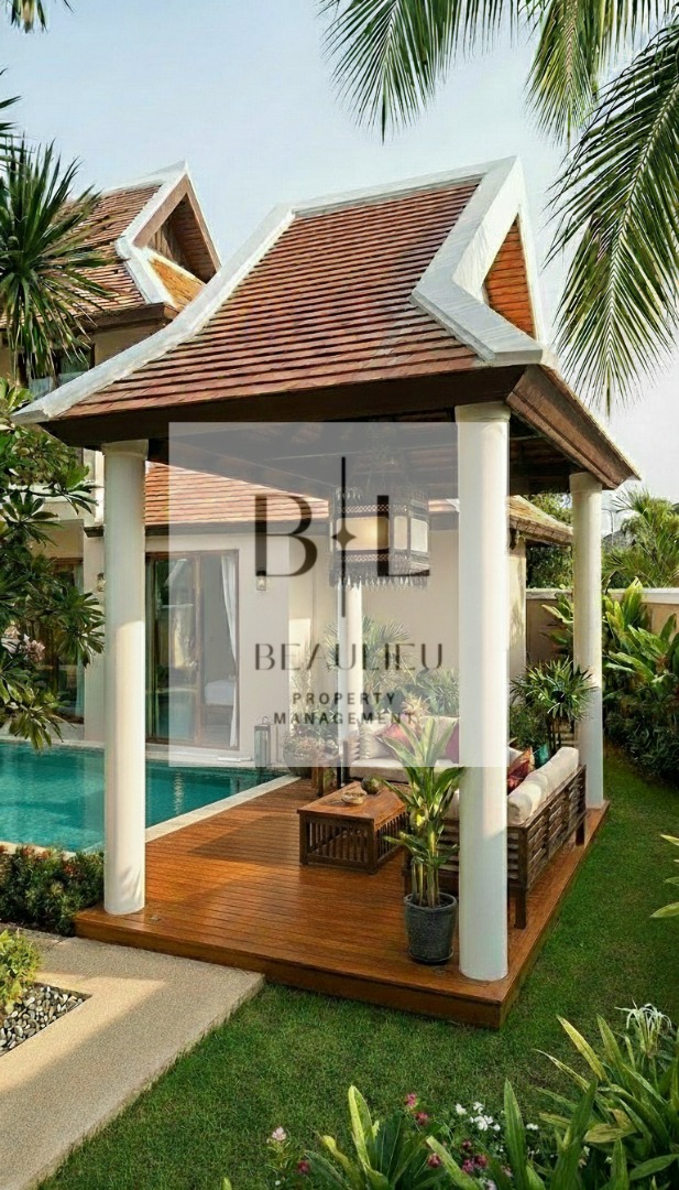 Thabali Village - Modern Boho Luxury Villa 5 Bedrooms - Prime Residential Area - South Pattaya