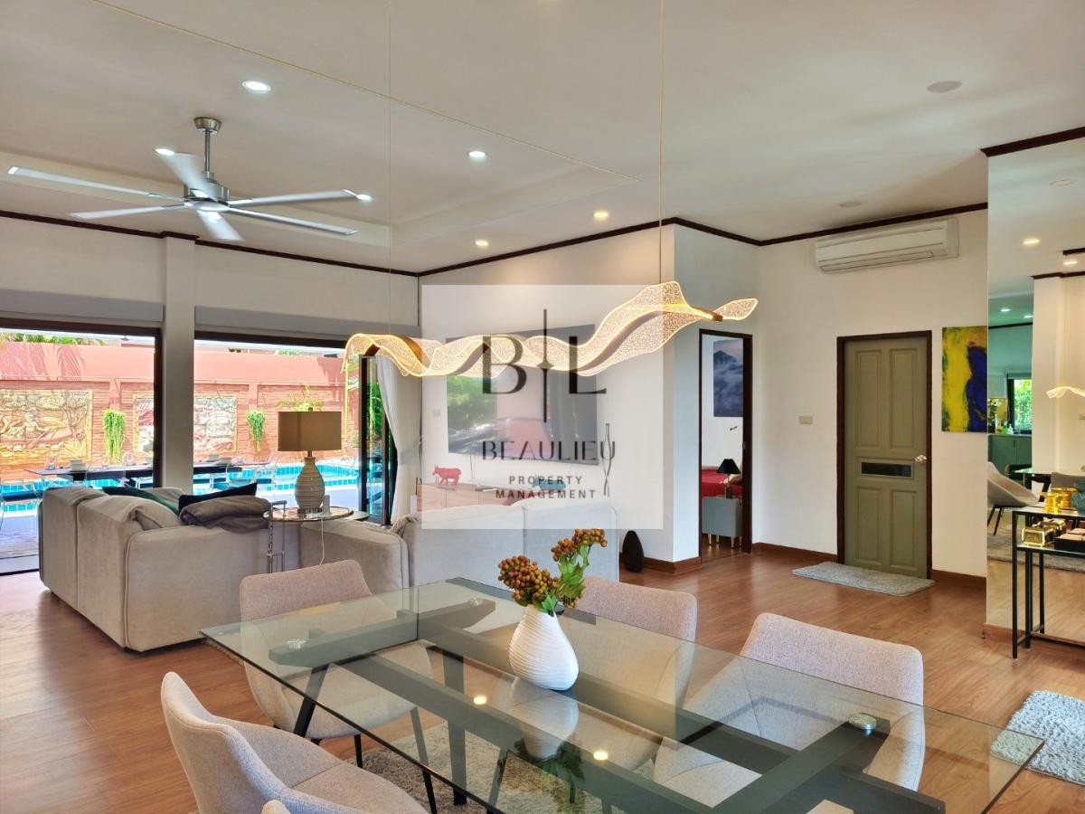 Dhewee Park Bang Saray - Newly Renovated Pool Villa for Rent - 3 Bed Private Pool 