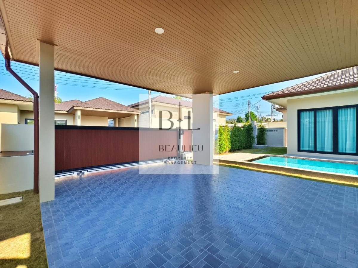 Garden Ville 9 - Modern 3 Bedroom House 440 sqm with Salt Swimming Pool - East Pattaya