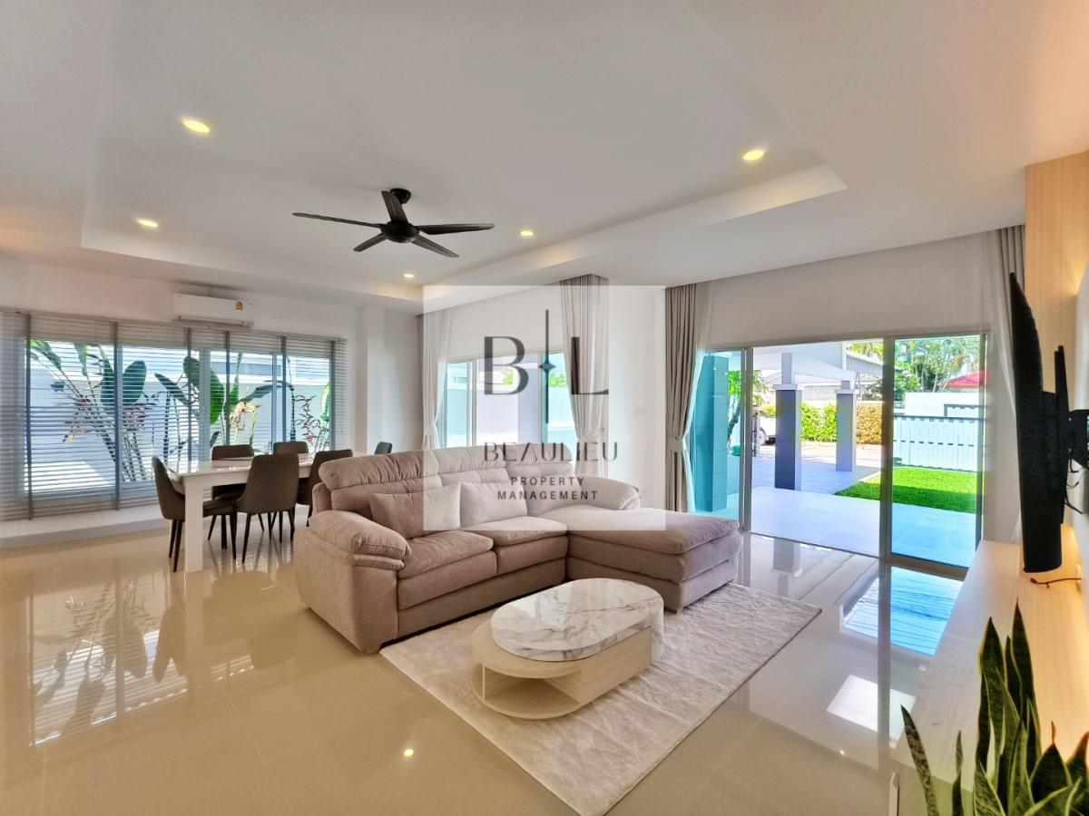 The Bliss - Fully Furnished 4 Bedroom House with Private Pool in Huay Yai - East Pattaya