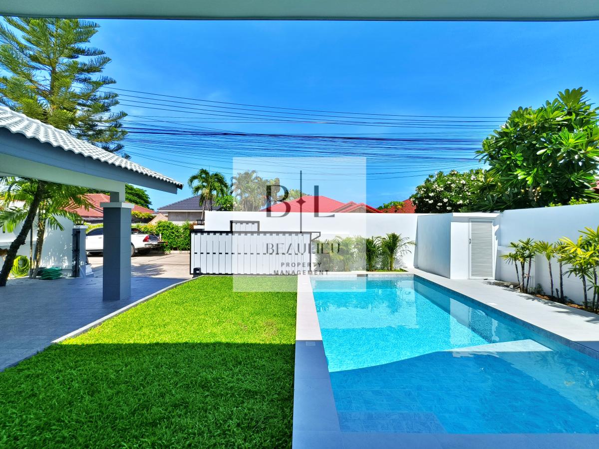 The Bliss - Fully Furnished 4 Bedroom House with Private Pool in Huay Yai - East Pattaya