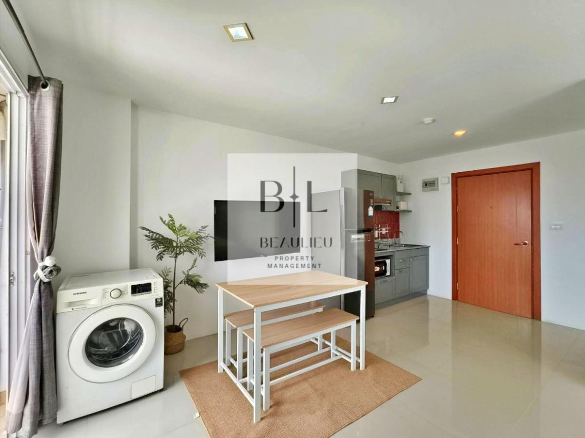 Trio Gems Condominium | Corner Unit Studio 30 SQM for Rent – Jomtien Beach
