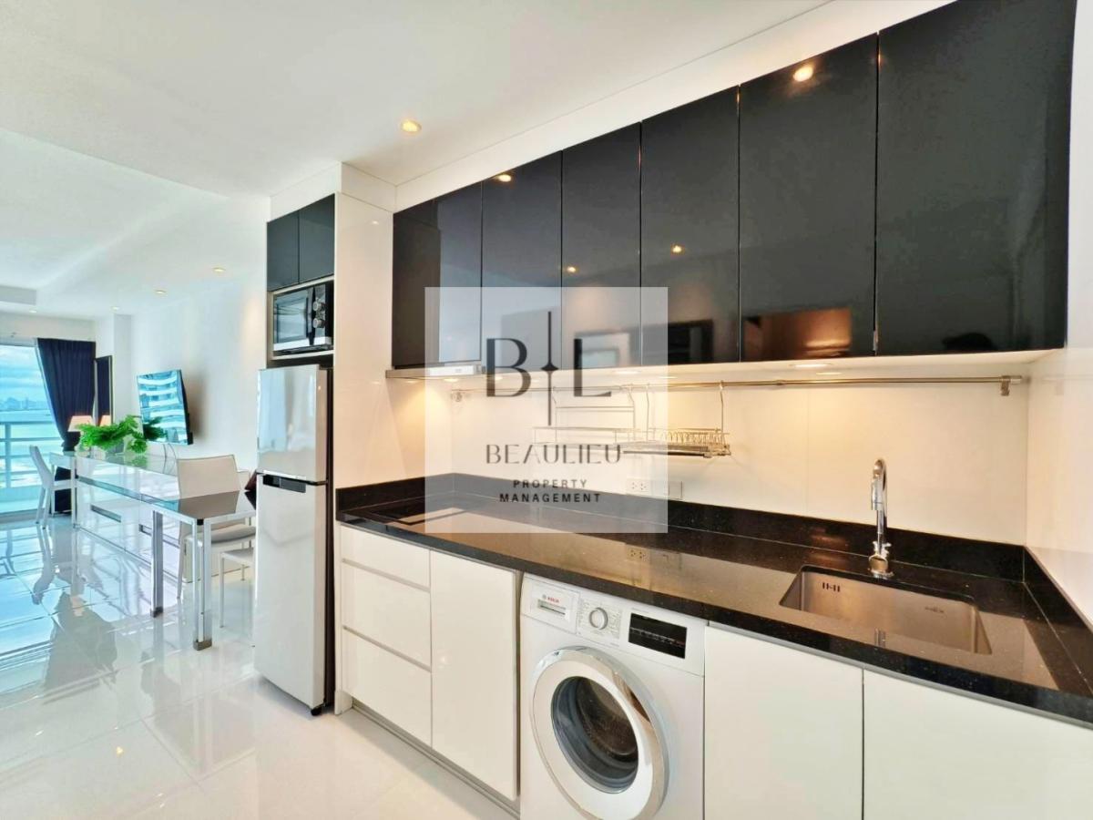 View Talay 7 - Spacious 49 sqm Studio for rent - Sea View - Jomtien Beach 